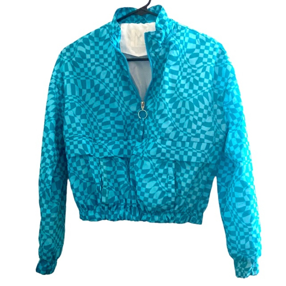 New Look Sport Cropped Pullover Jacket Sz Small